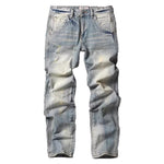B2 - Non-elastic Small Straight-leg Pants