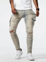 Shanxi Stretchy Slim Straight Pants