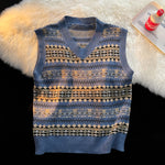 Sleeveless Outerwear Sweater Vest For Men And Women