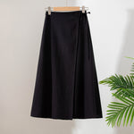 Retro Linen One-piece Skirt For Women