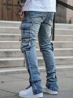 Shanxi Stretchy Slim Straight Pants