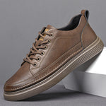 Autumn Mens Shoes, British-style Casual Leather Shoes For Men