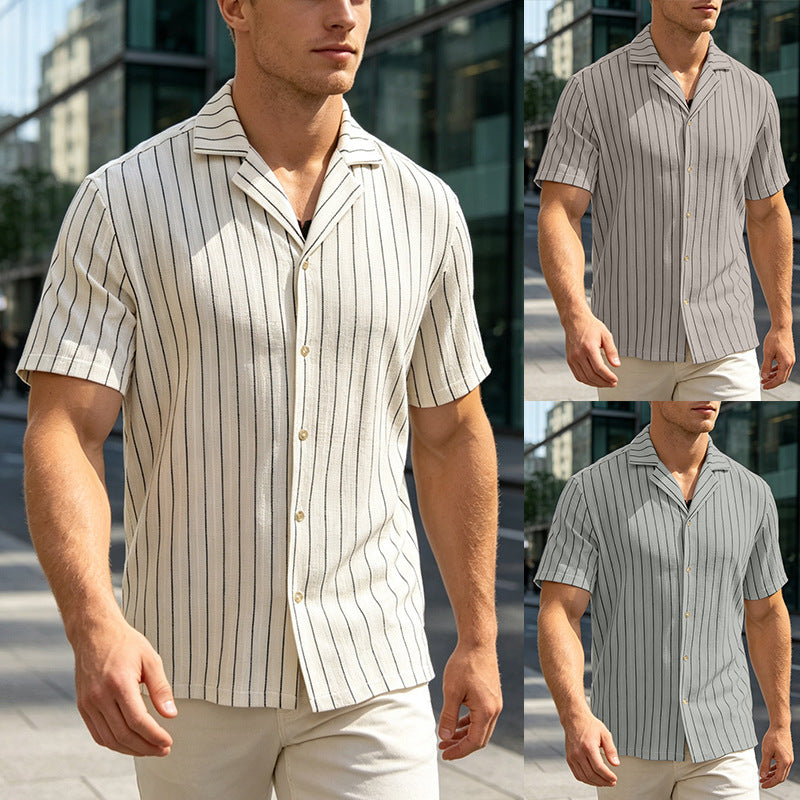 New Mens Summer Short-sleeve Top
