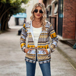 Womens Fashionable Casual VersatileAnd Relaxed-fit Printed Hoodie
