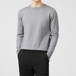 Thickened Knitted Crew-neck Sweater