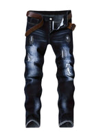 Shanxi Stretchy Slim Straight Pants