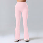 Women's Summer Thin Yoga Pants, Hip-Lifting Flared Fitness Pants, Quick-Dry Stretch Sports Pants, Slim-Fit Bootcut Trousers