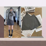 SpringSummer Embroidered Little Bee Suit Skirt