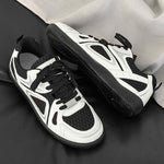 Men's 2026 Summer Trendy German Trainer Sneakers, Breathable Mesh Thick Sole Anti-slip Casual Student Footwear