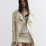 Fairy-style Chanel-inspired Ultra-short Chain-strap Skirt