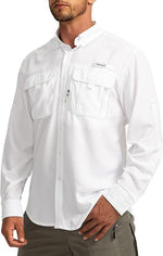 New Mens Casual Long-sleeve Collar Shirt