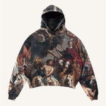 Cross-border Streetwear Hoodie Retro High-street Sweatshirt Gothic E-commerce Harajuku Y2K Unisex Hoodie