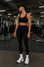 Women's High Waist Full Length Leggings Soft Stretch Slim Fit Basic Pants