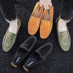 Genuine Leather Breathable Summer Mens Shoes