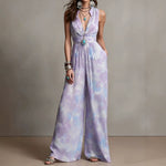 Womens New Fashion Waist-Cinching Jumpsuit
