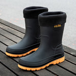 Men's Fashionable Outdoor Middle Tube Non-slip Rain Boots