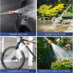 2 BatteryPortable Cordless Car High Pressure Washer Jet Water Wash Cleaner Gun