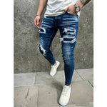 Slim-fit Stretch Straight-leg Pants