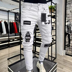 Shanxi Stretchy Slim Straight Pants