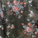 Mens See-Through Tight-Fitting Printed Mesh T-Shirt