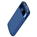 Portable with LCD display charging treasure