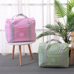 Travel solid color round bar package folding travel storage bag clothing finishing package