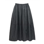 Japanese-style Literary Retro Midi Skirt For Spring And Autumn