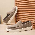 Mens Casual Single-strap Canvas Shoes
