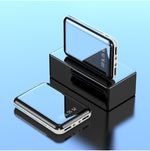 3 sections full mirror 20000mAh power bank