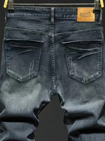 Shanxi Stretchy Slim Straight Pants