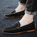 Genuine Leather Breathable Summer Mens Shoes