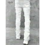 Shanxi Stretchy Slim Straight Pants