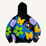Cross-border Streetwear Hoodie Retro High-street Sweatshirt Gothic E-commerce Harajuku Y2K Unisex Hoodie