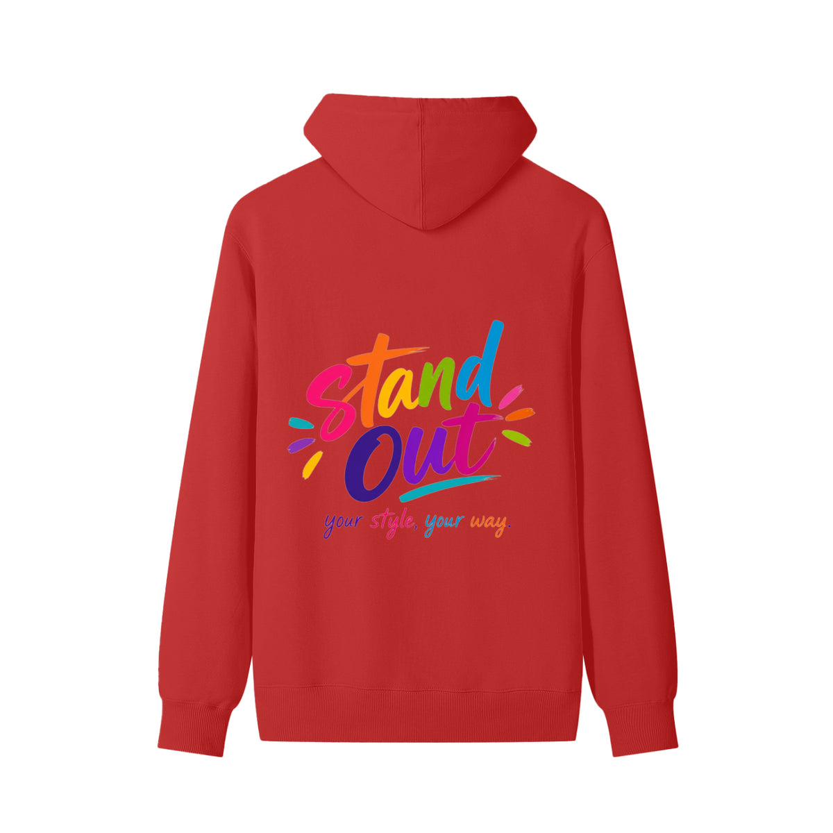 European Size Drop-shoulder Sleeve Casual Sports Hoodie Sweater
