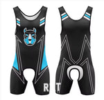 Sports Weightlifting Suit Muscle Bodysuit Wrestling Fitness Compression Wear