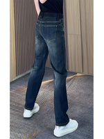 Shanxi Stretchy Slim Straight Pants