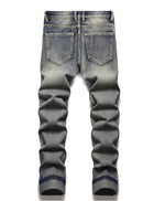 Slim-fit Stretch Straight-leg Pants