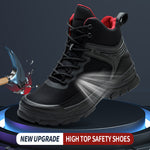 Men's Comfortable Breathable Anti-smashing And Anti-penetration Waterproof Work Shoes