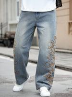 Unlined Loose Straight Pants