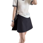 SpringSummer Embroidered Little Bee Suit Skirt