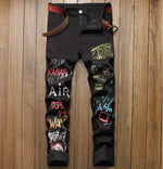 Shanxi Stretchy Slim Straight Pants