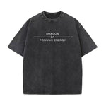 High-end Vintage Snow-washed Mens Top