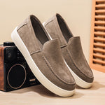 Mens Casual Single-strap Canvas Shoes