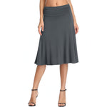 Elegant Ruffled Slimming Casual Skirt