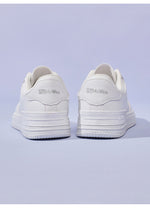 Ancient Style White Crane Board National Style Cute Wild White Shoes