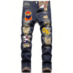 Shanxi Stretchy Slim Straight Pants