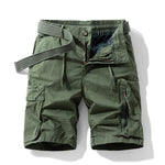 Men's Shorts Made Of Pure Cotton With Multiple Pockets