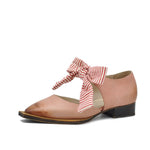 Womens Bow-tie Covered-heel Sandals
