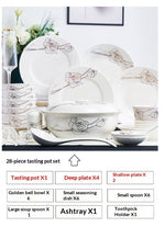 Ceramic Bowls And Saucers Set Bone China Bowls And Plates