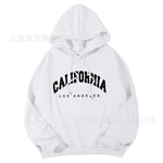 Hoodie With Letter Print Sweater